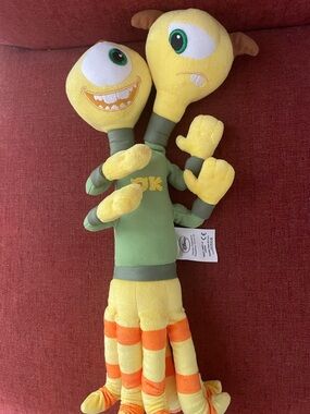 Monster university Terry and Terri plushes